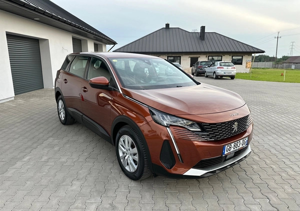 Peugeot 5008 cena 109900 przebieg: 139000, rok produkcji 2021 z Boguchwała małe 667